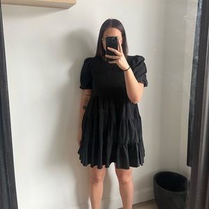 dynamite mini dress in black, size S